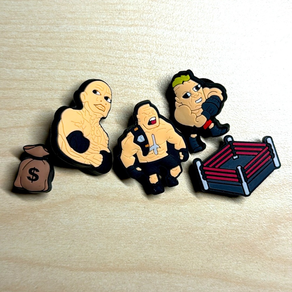 Wrestling  Shoe charms